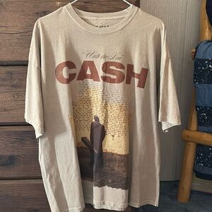 Johnny Cash Oversized Tee